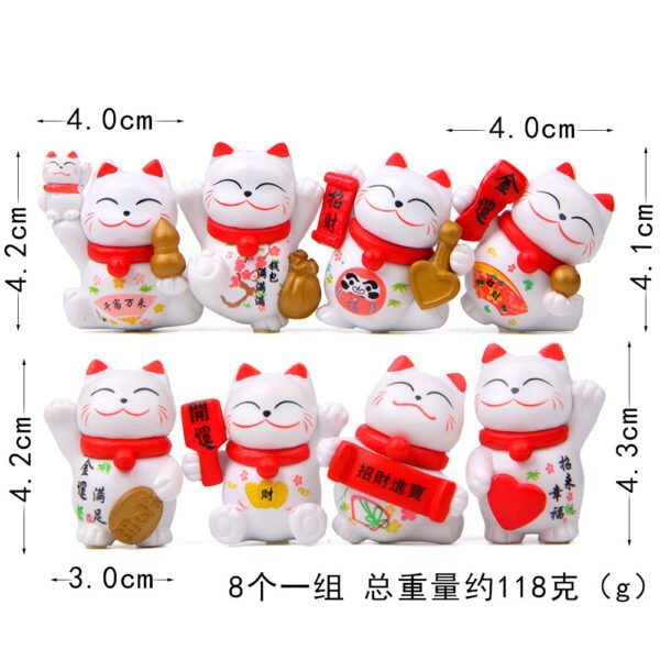 wholesale new year celebratory fridge magnets, magnetic stickers, cute korean 3d maneki-neko magnets, home decorations factory direct