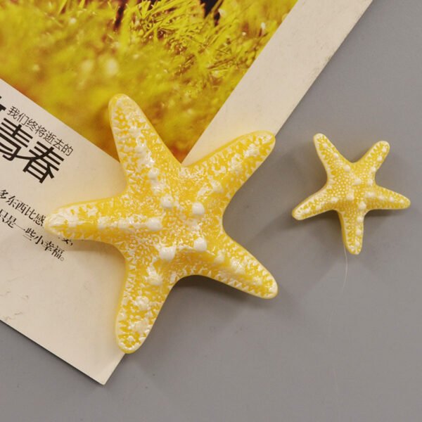 wholesale starfish and shell fridge magnets, magnetic stickers, creative korean 3d personalized cartoon decorations, ironstone message stickers factory direct