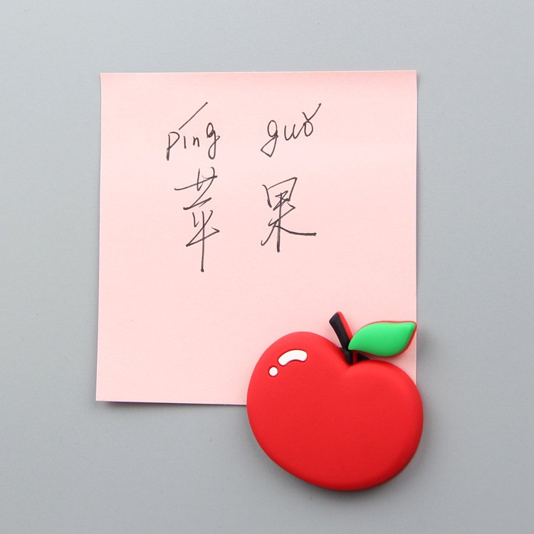 wholesale vegetable and fruit fridge magnets: red and green peppers, cherries, pineapples, strawberries, chinese cabbage, oranges, radishes, pumpkins, apples, grapes, eggplants factory direct
