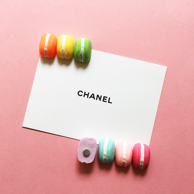 wholesale macaron strong magnetic fridge magnets, magnetic stickers, refrigerator decorative ironstone message stickers factory direct