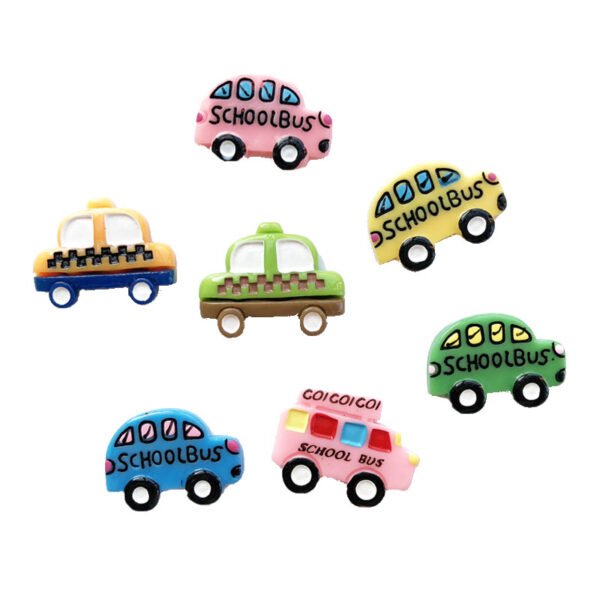 wholesale adorable mini car fridge magnets, children&apos;s early education transportation magnetic stickers, ironstone blackboard and whiteboard stickers factory direct