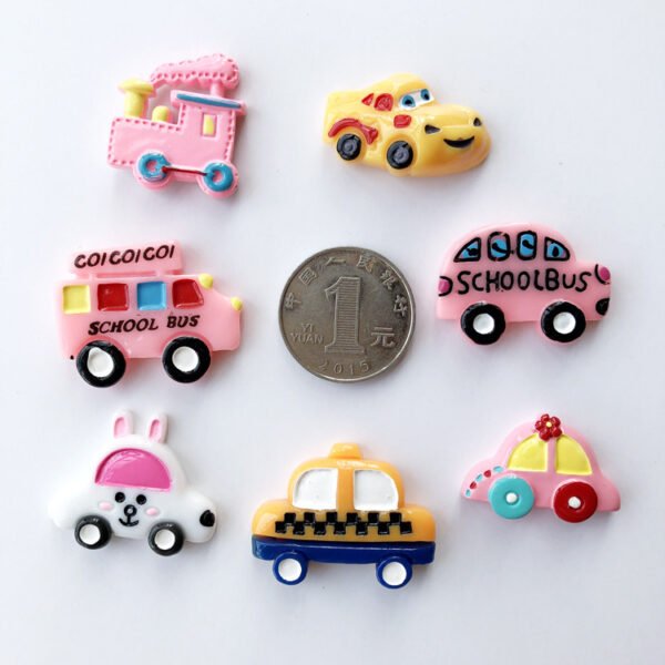 wholesale adorable mini car fridge magnets, children&apos;s early education transportation magnetic stickers, ironstone blackboard and whiteboard stickers factory direct