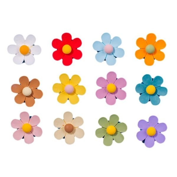 wholesale daisies fridge magnets, magnetic stickers, little flower bows, 3d resin creative ironstone magnetic stickers factory direct