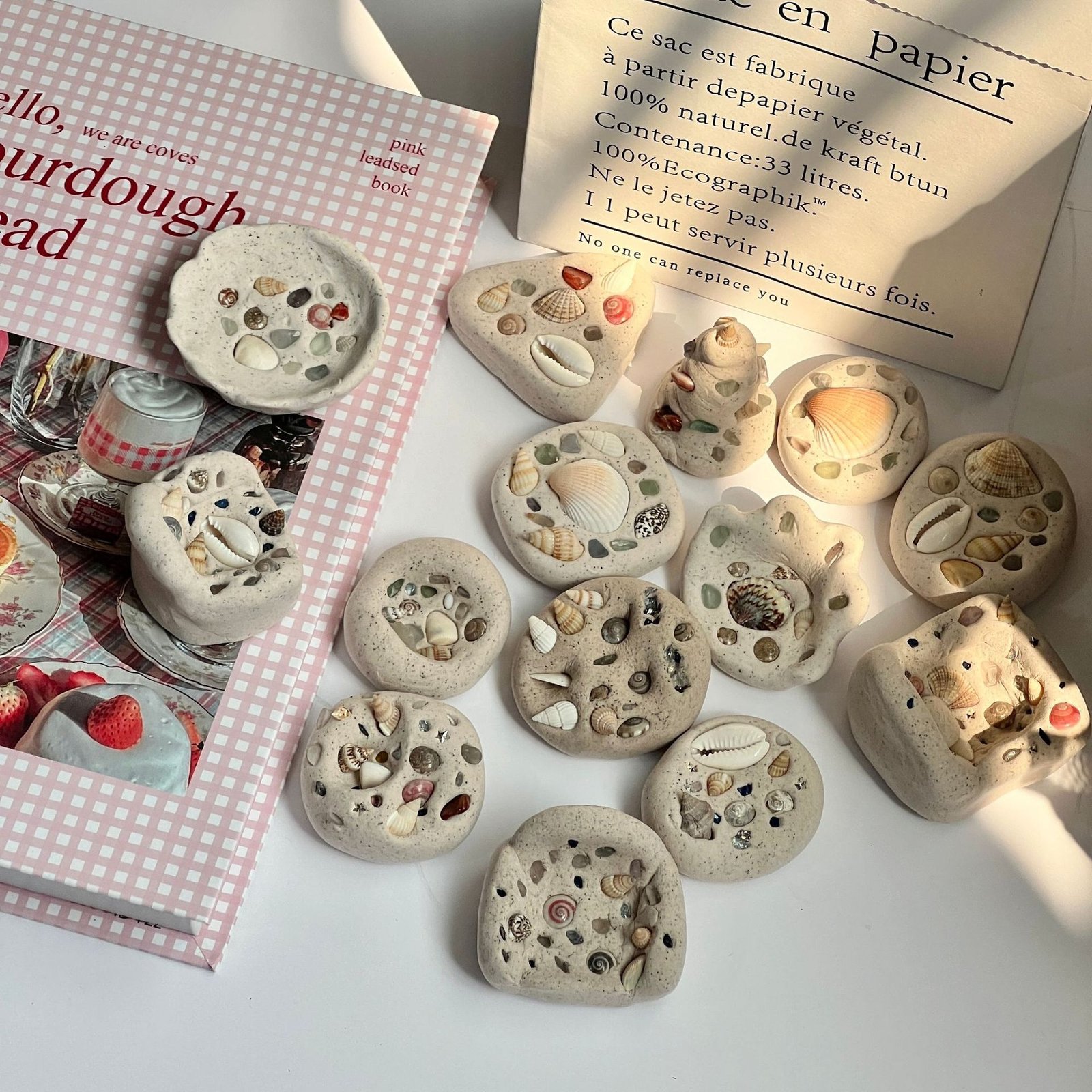 wholesale ultra-light clay handmade diy ocean series cute fridge magnets for home daily decorations factory direct wholesale ultra-light clay handmade diy ocean series cute fridge magnets for home daily decorations factory direct