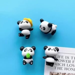 wholesale adorable panda fridge magnets, magnetic attraction, 3d creative travel cultural souvenirs, gifts, magnetic home decorations factory direct