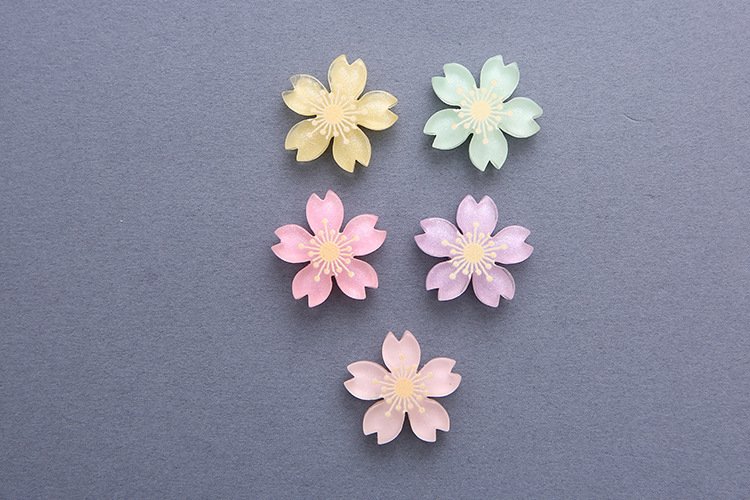 wholesale cherry blossom fridge magnets, creative magnets, korean cartoon, cute resin message magnets, photo stickers factory direct