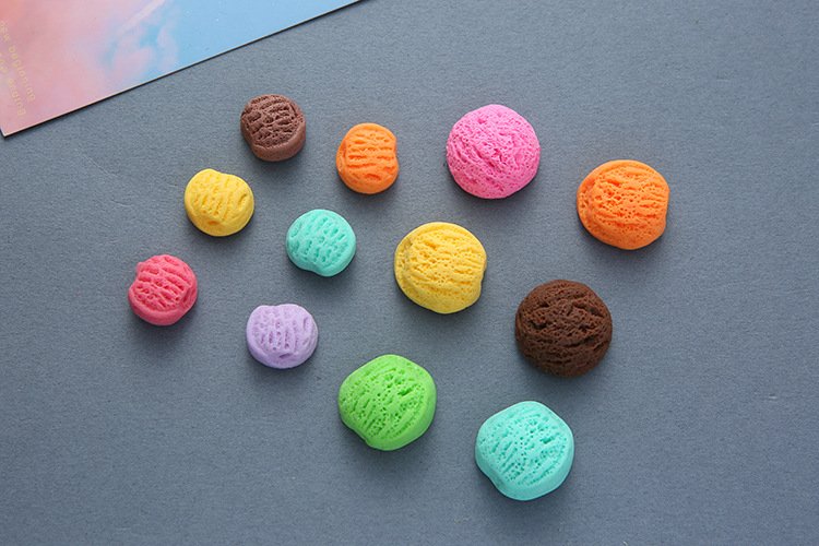 wholesale cute cartoon resin fridge magnets, ice cream and popsicles, 3d magnetic stickers, magnetic stickers for kitchen food decorations factory direct