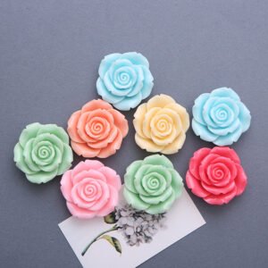 wholesale colorful camellia creative cartoon fridge magnets, magnetic stickers, iron magnets, magnetic stickers factory direct