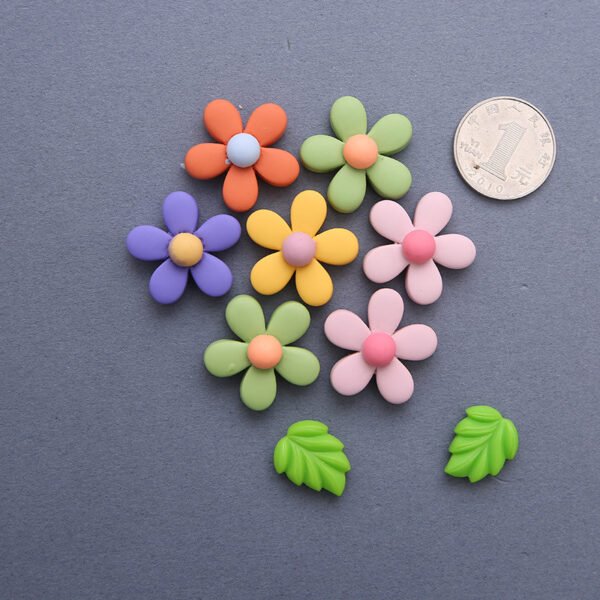 wholesale flower fridge magnets, five-petal flowers, strong magnetic ironstone, creative fresh and artistic magnetic stickers factory direct