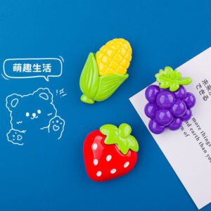 wholesale fresh country flower fridge magnets, peach blossom magnets, creative whiteboard cartoon magnetic stickers, fixing photos and message boards factory direct