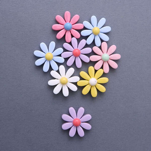 wholesale daisies fridge magnets, magnetic stickers, cute small flower magnets, message card decorative magnetic stickers factory direct