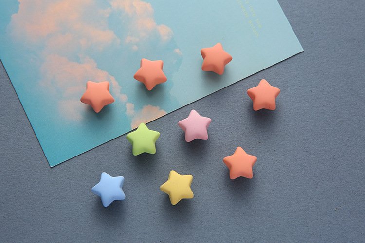 wholesale star-shaped colored whiteboard creative magnetic rings, experimental ironstone blackboard hanging wall, cartoon round factory direct