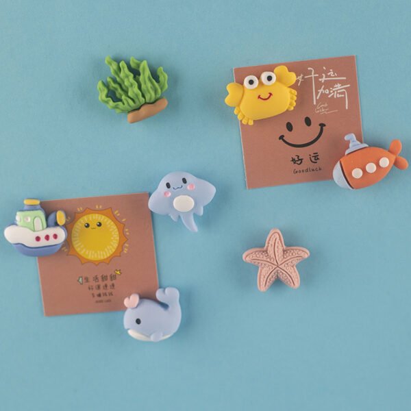 wholesale mediterranean style ocean wind fridge magnets, magnetic stickers, refrigerator decorative creative magnetic stickers, magnetic stickers factory direct