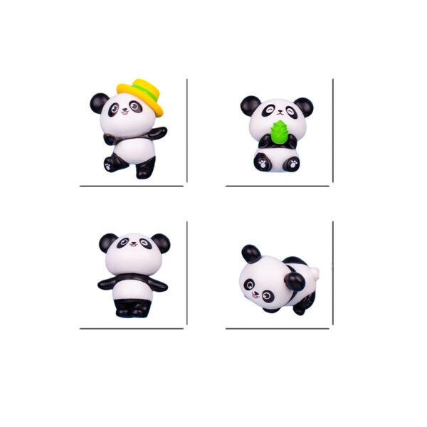 wholesale adorable panda fridge magnets, magnetic attraction, 3d creative travel cultural souvenirs, gifts, magnetic home decorations factory direct