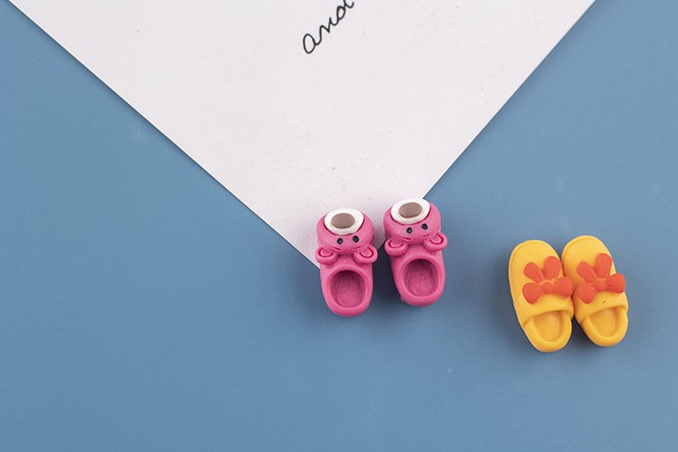wholesale cartoon shoes fridge magnets, magnetic stickers, cute internet-famous 3d creative nordic style fridge decorations, ins style factory direct