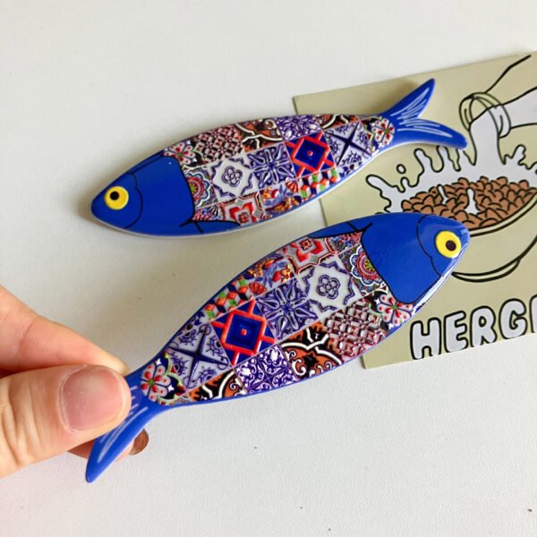 wholesale fish-shaped fridge magnets in bohemian style, colorful melamine material with embossed patterns for home daily decorations factory direct