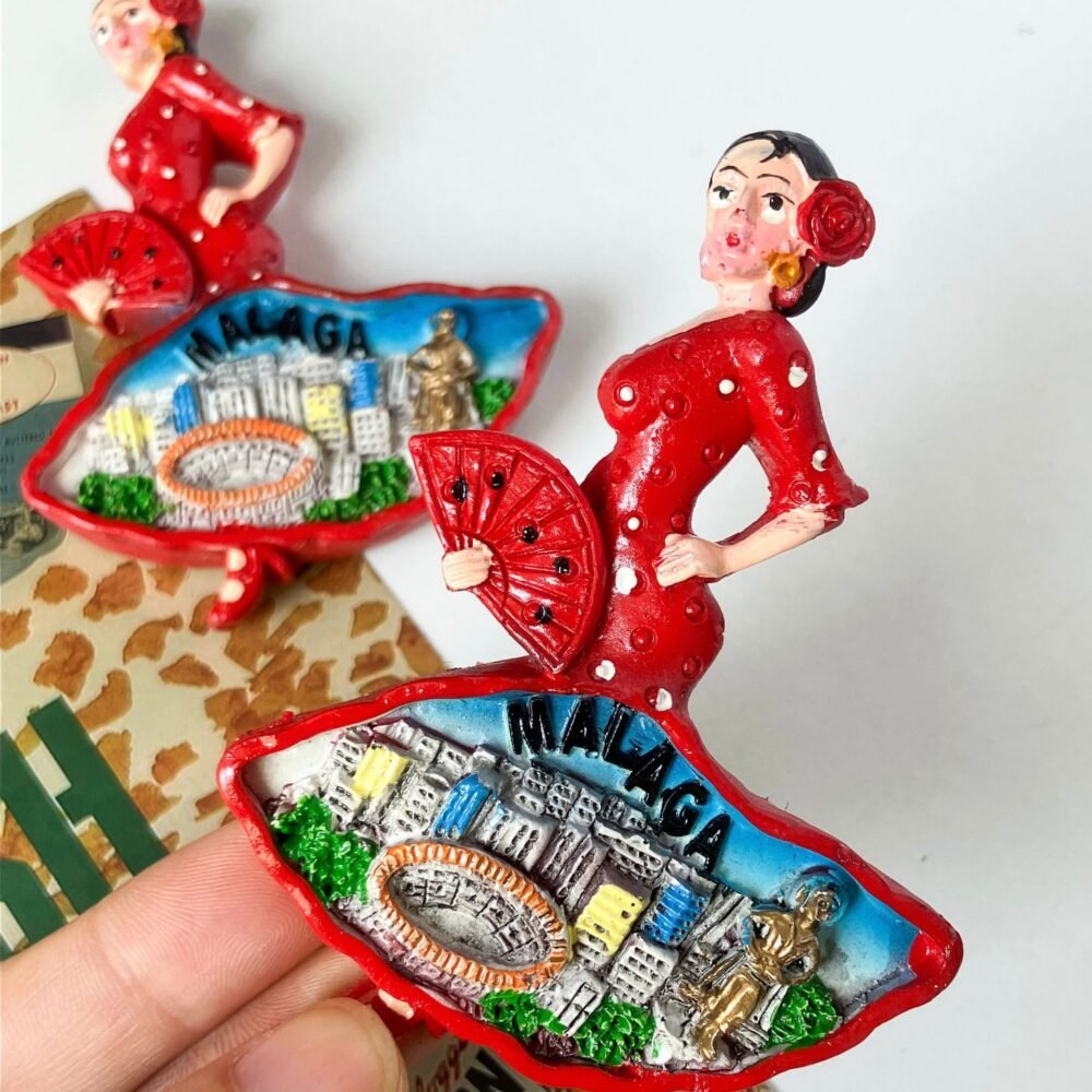 wholesale 3d travel scenery, architectural, and figurine souvenirs, hand-painted resin fridge magnets for home decoration and daily use factory direct