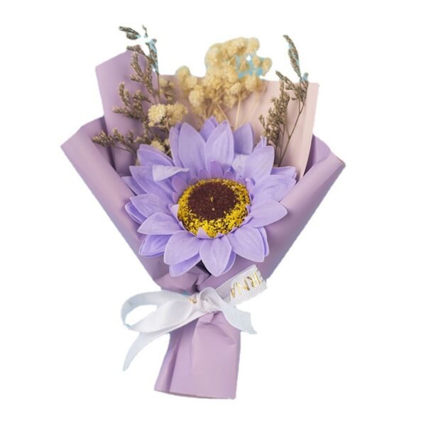 wholesale 3d realistic sunflower dried bouquet fridge magnets, magnetic stickers, wedding fridge decorations, iron magnets, magnetic stickers factory direct