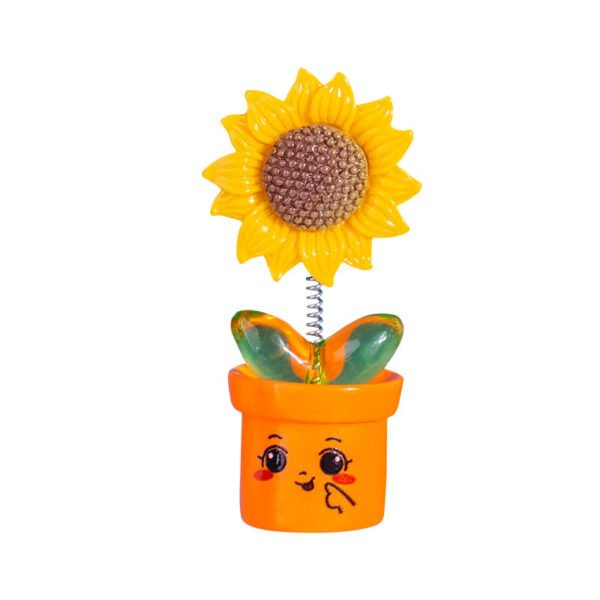 wholesale adorable sunflower and sunflower kitchen home decorations, creative blackboard magnetic stickers factory direct