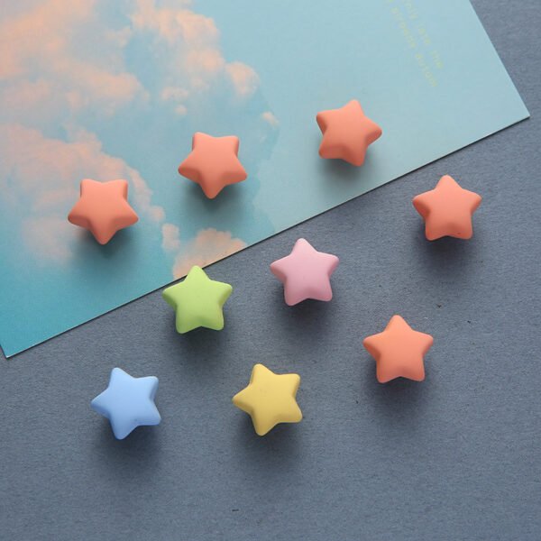 wholesale star-shaped colored whiteboard creative magnetic rings, experimental ironstone blackboard hanging wall, cartoon round factory direct