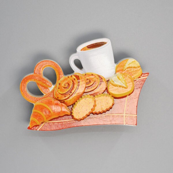 wholesale pet food fridge magnets: hamburgers, bread, fried eggs, cheese, bacon, sandwiches, hot dogs, snacks factory direct