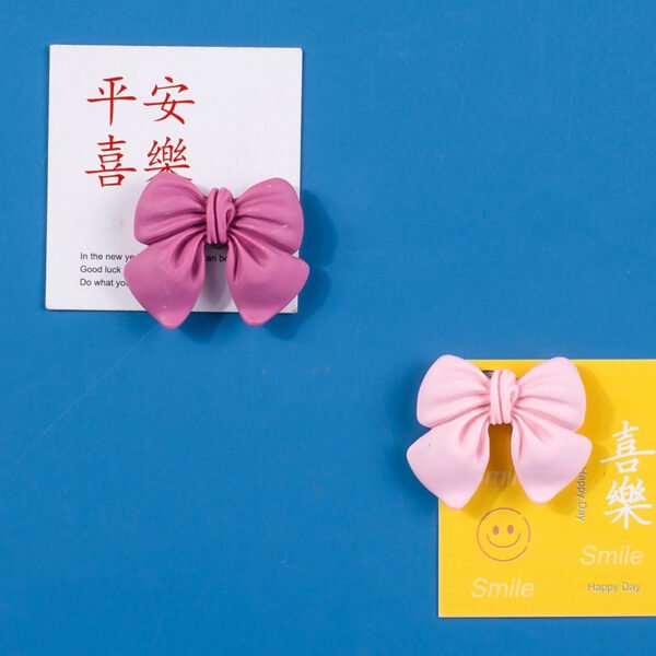 wholesale cute pink bow handmade diy mobile phone cases, fridge and cup stickers, hair clips and accessories, resin components and materials factory direct