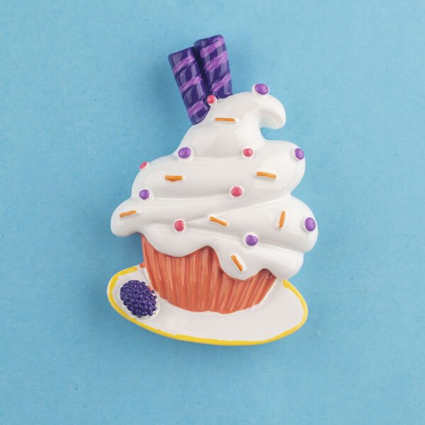 wholesale realistic 3d ice cream cone and cake fridge magnets, magnetic stickers, refrigerator door decorations, ironstone magnets, magnetic iron photo stickers factory direct