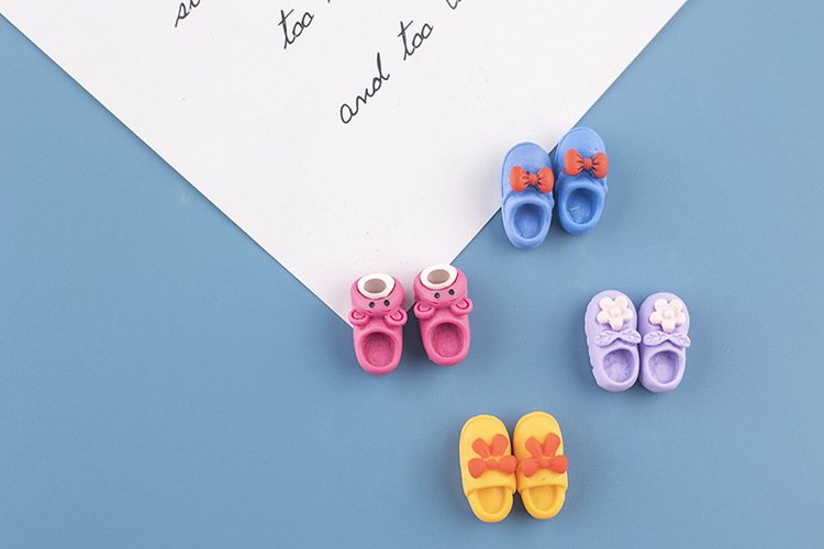 wholesale cartoon shoes fridge magnets, magnetic stickers, cute internet-famous 3d creative nordic style fridge decorations, ins style factory direct