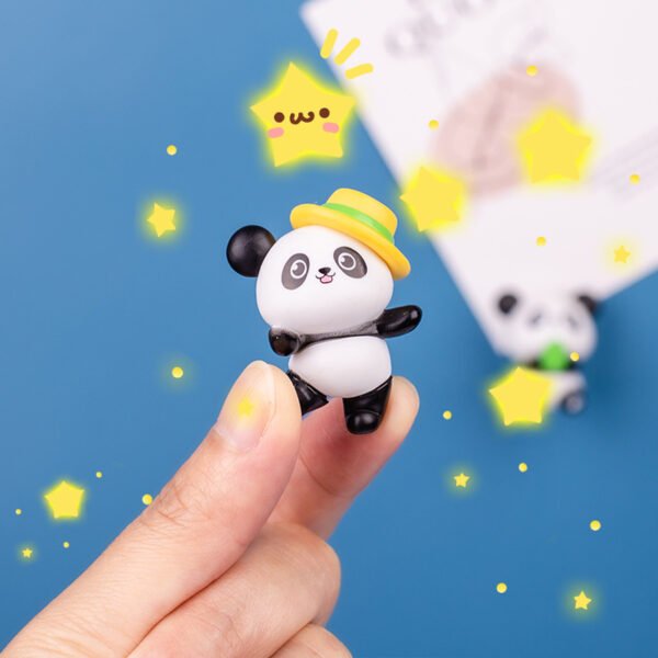 wholesale adorable panda fridge magnets, magnetic attraction, 3d creative travel cultural souvenirs, gifts, magnetic home decorations factory direct