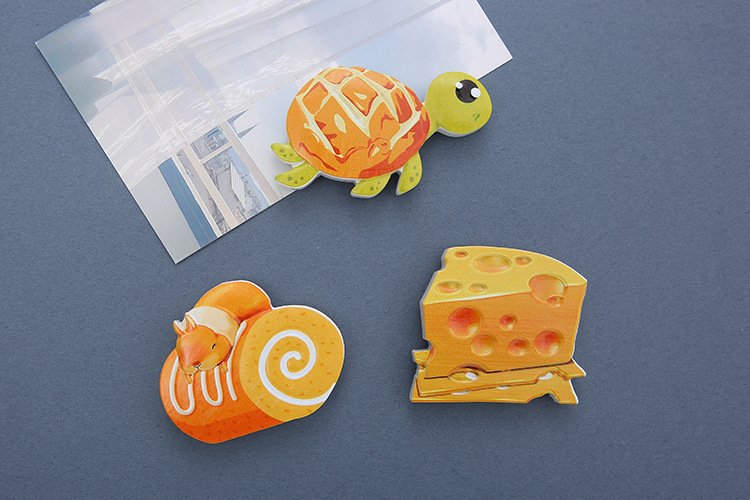 wholesale pet food fridge magnets: hamburgers, bread, fried eggs, cheese, bacon, sandwiches, hot dogs, snacks factory direct