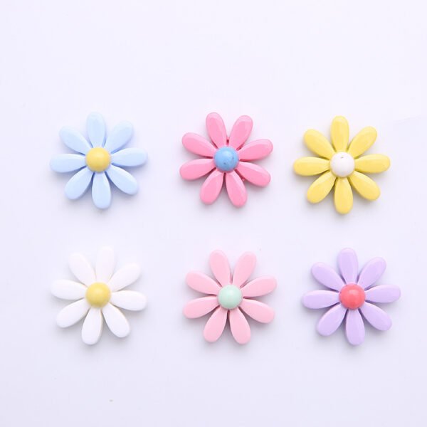 wholesale daisies fridge magnets, magnetic stickers, cute small flower magnets, message card decorative magnetic stickers factory direct