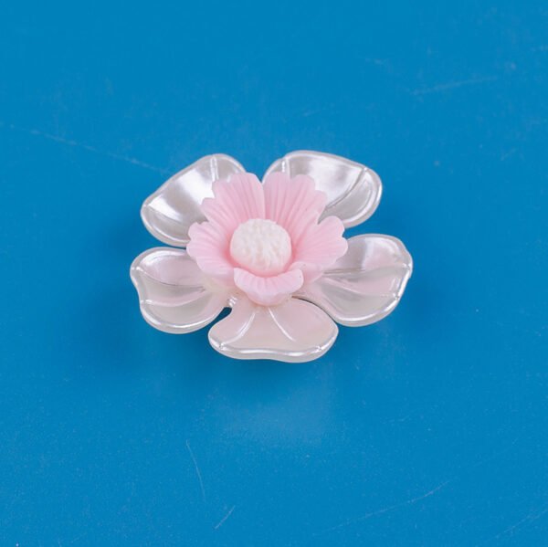 wholesale flower fridge magnets in blue, pink, purple, yellow, green, 3d decorative stickers factory direct