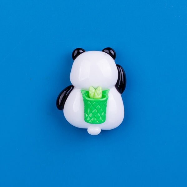 wholesale cute panda cartoon fridge magnets, 3d magnetic iron for fridge doors, home iron cabinets, and entrance decorations factory direct