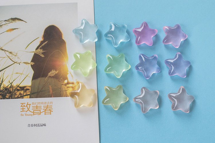 wholesale summer creative glow-in-the-dark star magnetic fridge magnets, iron slotted board whiteboard fixing magnetic decorations factory direct