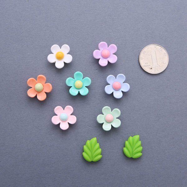 wholesale special price flower fridge magnets, five-petal flowers strong magnetic ironstone, creative fresh and artistic magnetic stickers customized factory direct