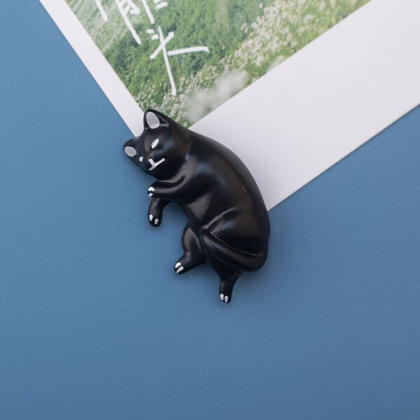 wholesale japanese 3d fridge magnets, fresh and cute pet small animals cats, ins decorative magnets, cartoon nordic style factory direct