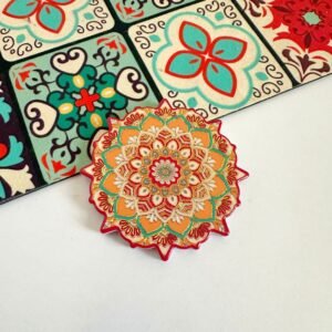 wholesale bohemian style embossed gold-plated melamine fridge magnets, bestselling synthetic resin decorations factory direct