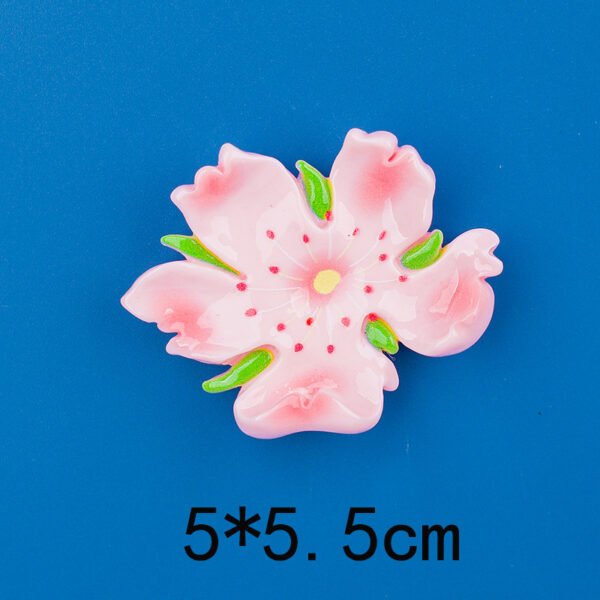 wholesale fresh country flower fridge magnets, peach blossom magnets, creative whiteboard cartoon magnetic stickers, fixing photos and message boards factory direct