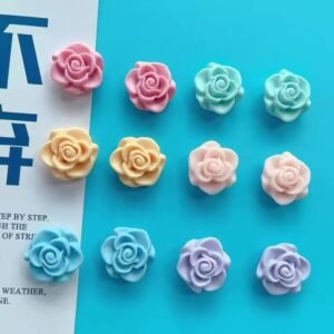 wholesale creative cute cartoon camellia fridge magnets, magnetic stickers, fridge decorative magnetic stickers, flower magnetic message stickers factory direct