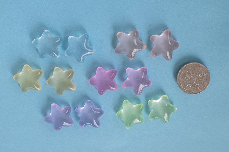 wholesale summer creative glow-in-the-dark star magnetic fridge magnets, iron slotted board whiteboard fixing magnetic decorations factory direct