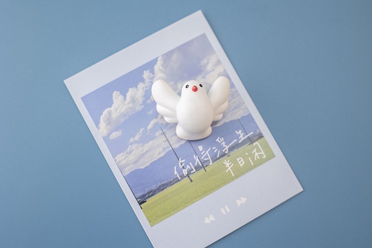 wholesale minimalist fat pigeon fridge magnets, cute personalized creative magnetic stickers, 3d peace dove ironstone strong magnets factory direct