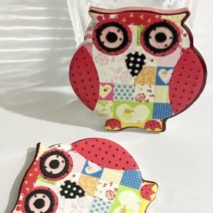 wholesale owl ceramic fridge magnets with embossed craftsmanship and 3d texture for home daily decorations factory direct