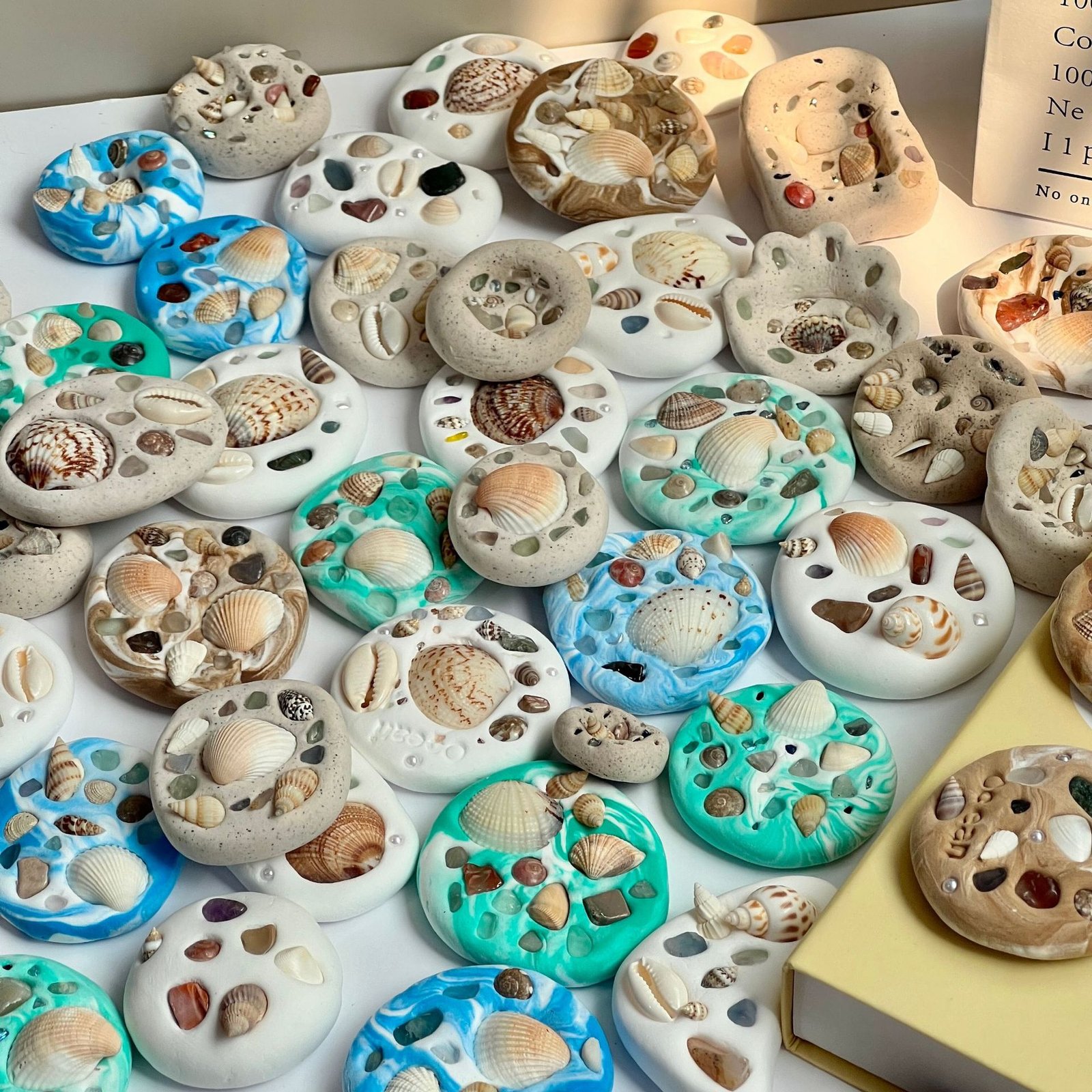 wholesale ultra-light clay handmade diy ocean series cute fridge magnets for home daily decorations factory direct wholesale ultra-light clay handmade diy ocean series cute fridge magnets for home daily decorations factory direct
