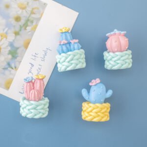 wholesale cactus and succulent fridge magnets, magnetic stickers, personalized creative iron magnets, 3d full-stereoscopic magnetic stickers, can be used as decorations factory direct