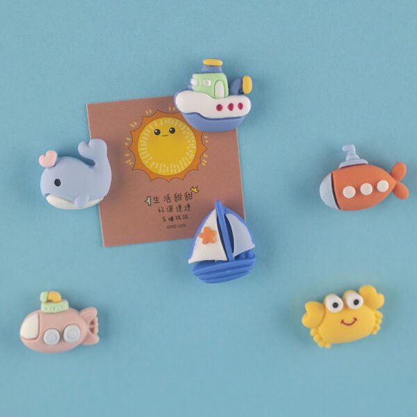wholesale mediterranean style ocean wind fridge magnets, magnetic stickers, refrigerator decorative creative magnetic stickers, magnetic stickers factory direct