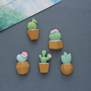 wholesale 3d cactus potted fridge magnets, cereus and succulents, magnetic iron stickers, magnetic stickers, magnetic ironstone stickers, magnetic stone stickers factory direct