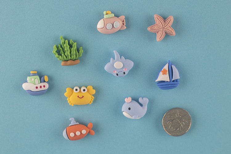wholesale mediterranean style ocean wind fridge magnets, magnetic stickers, refrigerator decorative creative magnetic stickers, magnetic stickers factory direct