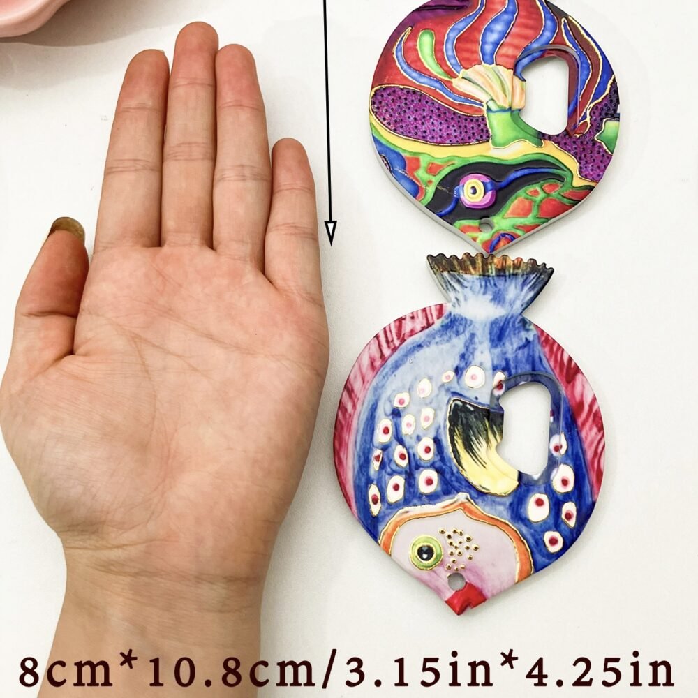 fat headed fish bottle opener refrigerator sticker made of melamine material, embossed texture, hot stamping process, cute refrigerator sticker fat headed fish bottle opener refrigerator sticker made of melamine material, embossed texture, hot stamping process, cute refrigerator sticker