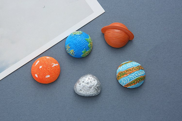 wholesale astronaut fridge magnets, magnetic stickers, space shuttle iron magnets, creative space fridge decorations, message stickers factory direct
