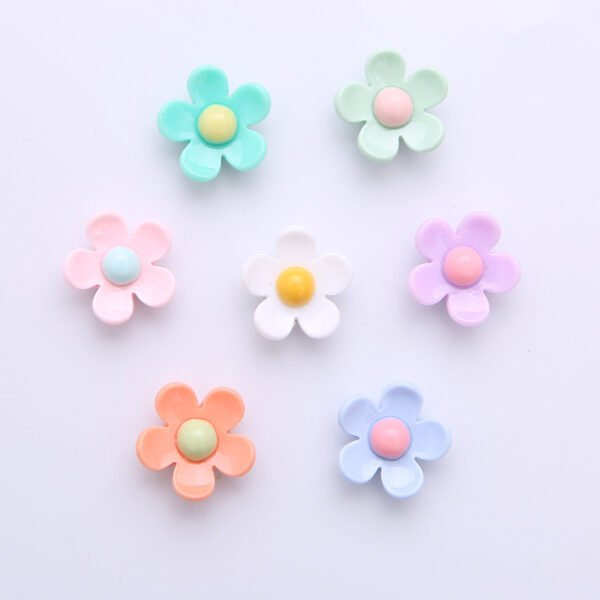 wholesale special price flower fridge magnets, five-petal flowers strong magnetic ironstone, creative fresh and artistic magnetic stickers customized factory direct